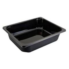 Bakke 5100 ml 325 x 265 x 80 mm HICPET Sort - 80 stk/krt