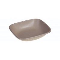 Sukkerrørsfiber Bakke Bio Coated 600 ml - 125 stk/pk