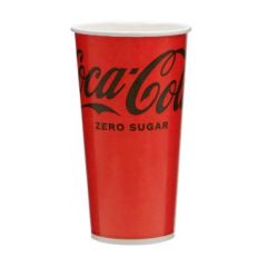 Pap Kolddriksbæger Coca Cola 50 cl Ø90 x 170 mm - 50 stk/ps