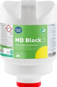Kiilto Pro MD Block S Maskinopvaskemiddel - 4.95 kg/stk