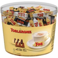 Chokolade Toblerone Tiny Mix 4 dåser x 904 gram/krt