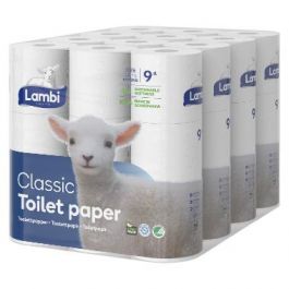 Ærlighed Poleret skotsk Lambi Classic Toiletpapir 3-lags, 4 pk x 9 rl/krt - B Company