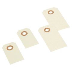 Manillamærker 40x80mm, natur - 1000 stk/krt