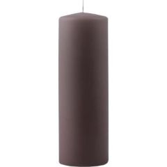 Bloklys 60 timer, Ø60 x 180 mm, Mørk Sand - 12 stk/krt