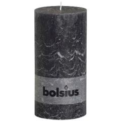 Bloklys 125 timer Ø100 x 200 mm Rustik Antrasit - 4 stk/krt