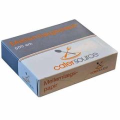 Mellemlægspapir Catersource 120 x 145 mm FSC og Svanemærket - 500 stk/krt