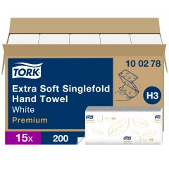 Tork Premium Extra Soft Håndark - 15 pk x 200 Stk/krt.