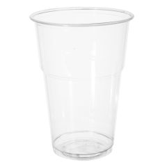 Plastglas Bioware PLA 40 cl Ø95 x H105 mm Klar - 50 stk/ps