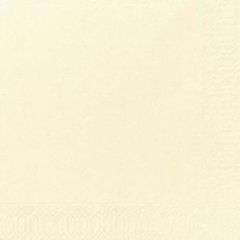 Duni Serviet 40 x 40 cm 3-lag Buttermilk - 125 stk/pk