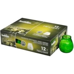 Lysbowle Twilight Brændetid 70 timer, Lime - 12 stk/krt