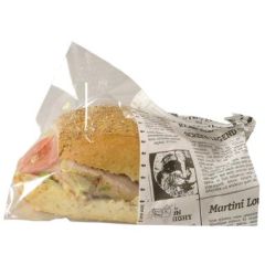 Sandwichpose Old News 215 x 130 mm