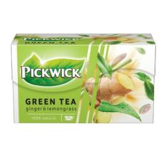 Te Pickwick Ingefær lemon/citrongræs - 12 pk x 20 brv/krt