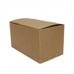 Pap Takeaway Boks 18 x 10 x 10 cm - 200 stk/krt