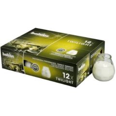 Lysbowle Twilight Brændetid 70 timer Klar - 12 stk/krt