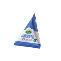 Mælk Arla Minimælk 0.5% Fedtindhold 20 ml, 100 Stk/krt