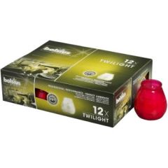 Lysbowle Twilight Brændetid 70 timer, Fuchsia - 12 stk/krt