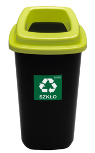 Affaldsspand Eco 90 L, med lime kant