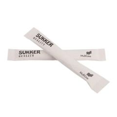 Sukker Hvid Sticks Quality 3 gr 1000 stk