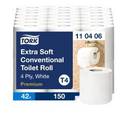 Tork T4 Extra Soft Toiletpapir Premium - 7 pk x 6 rl/krt
