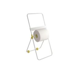 Gulvstativ m/Hjul Hvid max bredde 43 cm Pristine - 1 stk