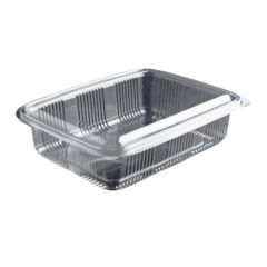 Bæger m/låg Catersource RPET Klar 1250 ml - 100 stk/pk