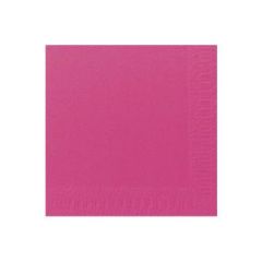 Duni Serviet 24 x 24 cm 3-lag Fuchsia - 250 stk/pk