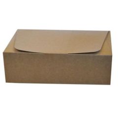 Transportboks 275 x 170 x 90 mm Kraft - 100 stk/krt