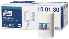 Tork M1 Aftørringspapir Mini Standard 1 lag Hvid - 11 rl/krt