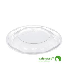 PLA Låg til salatskål Ø170 mm Klar - 50 stk/pk