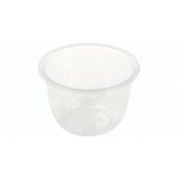 PLA Dessertbæger 500 ml, Ø121 x H77 mm Klar - 50 stk/pk
