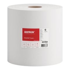 Katrin Basic Aftørringsrulle 1-lag 23 cm x1230 m Uperforeret