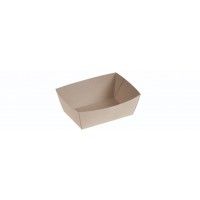 Bambus/PLA Take away Box 170 x 110 x 45 mm Brun - 100 stk/pk