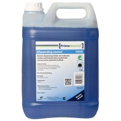 Prime Source Maskinopvask Afspænding Frisk Svanemærket Neutral Blå - 5 L