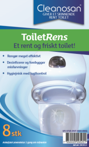 Cleanosan Toiletrens - 8 stk.