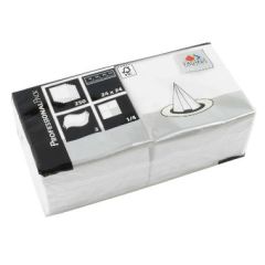 Fasana Serviet 24x24 cm 3 lag, Hvid - 250 stk/pk