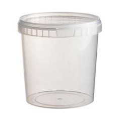 Bæger 1180 ml Ø133 x 130 mm PP Klar - 304 stk/krt