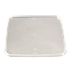 Låg til condibøtte 195 x 195 mm 2540 PP Klar - 24 stk/pk