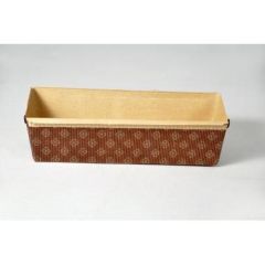 Kageform Rektangulær Brun/Guld - 480 stk/krt