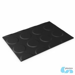 Eco Coin Måtte slidstærk Sort 0.98 x 25 m