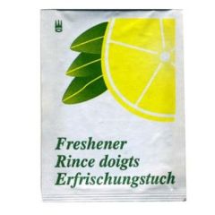 Fugtighedsserviet m/cirtusduft enkeltpakket - 1000 stk