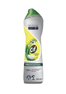 Cif Skurecreme Cream Lemon med parfume - 750 ml/stk