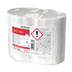 Ecolab Apex Power Maskinopvask pulver m/klor - 4 stk x 3,1 kg/krt