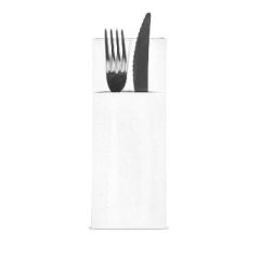 TableSmart Serviet til bestik 40 x 32 cm Hvid - 50 stk/pk