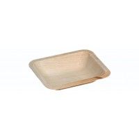 Palmeblad Skål Rektangulær 200 ml 10 x 130 x 30 mm - 25 stk/pk