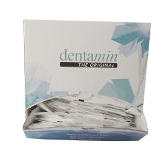 Tandstik Enkeltpakket Plast Hvid Displayboks 1200 Stk/pk