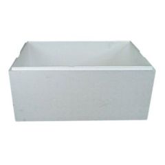 Termokasse 1/1 GN 40 L EPS Hvid, Låg på 92950 - 4 stk/krt