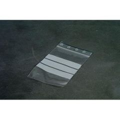 Lynlåspose m. skrivefelt 80 x 120 mm 50 my - 100 stk/pk