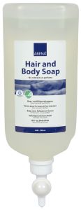 Hår og bodyshampoo, uden farve og parfume - 1 L/stk