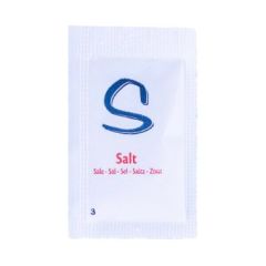 Salt 1 gr Portionsbrev i Displaymodel, 2000 stk/krt