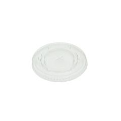 Låg m. kryds til sugerør Gyros Heroes Ø95 mm PET klar - 100 stk/ps - UDEN AFGIFTER OG GEBYR